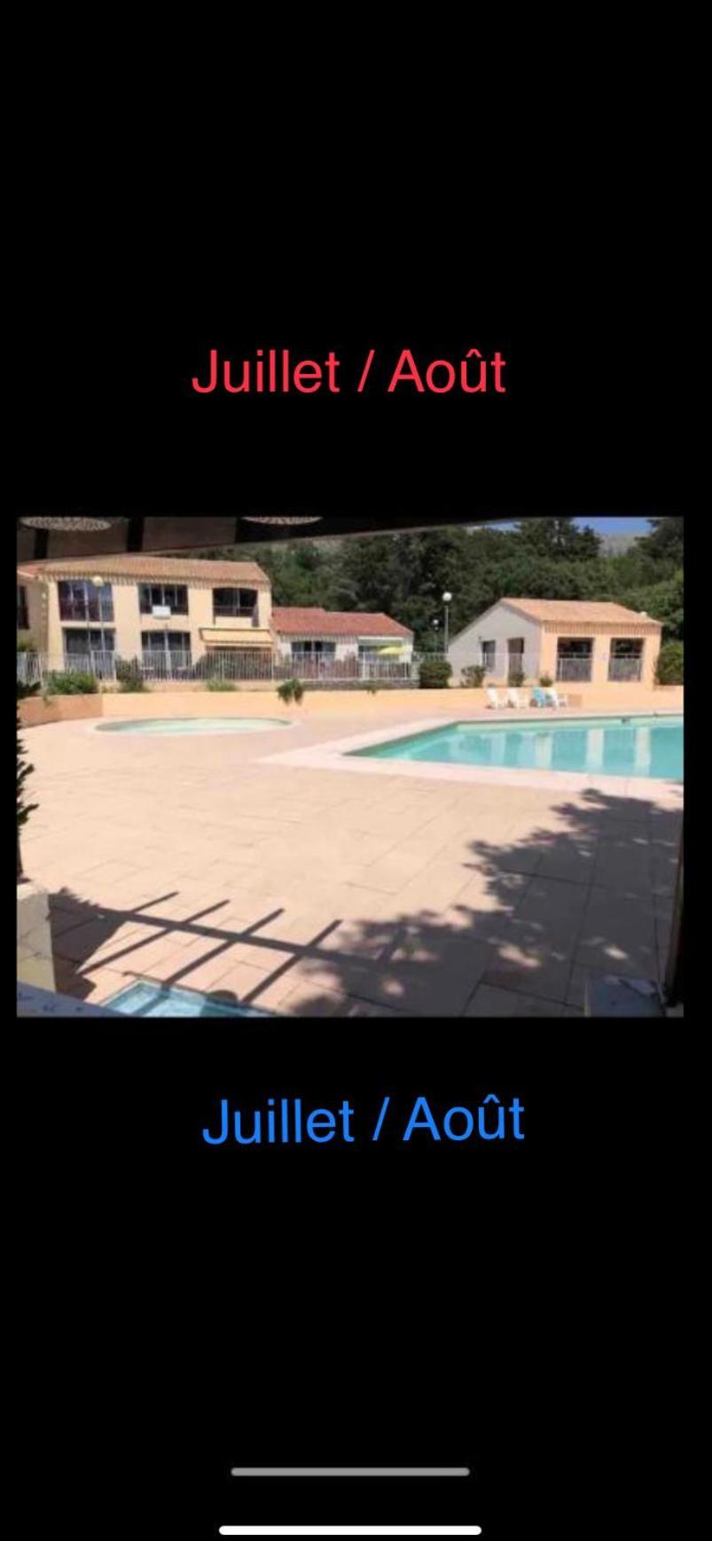 Maisonnette Dans Belle Residence Saint-Vallier-de-Thiey Екстер'єр фото